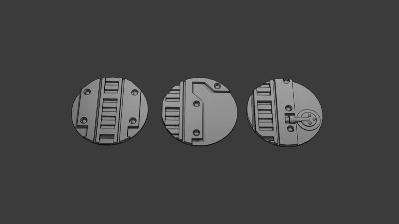 Grimdark Gang war base toppers