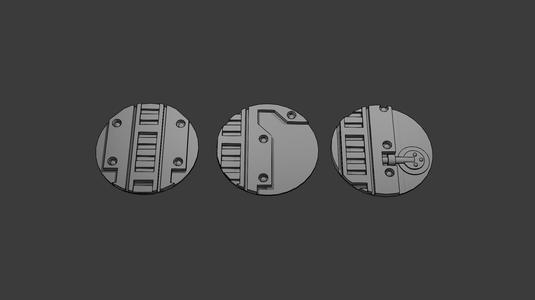 Grimdark Gang war base toppers