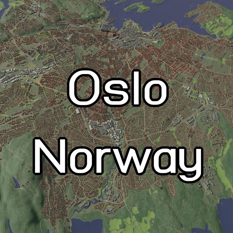 Oslo Norway - city and urban