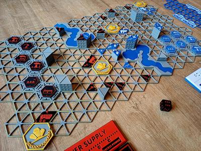 Resource Wars - A 3D Print-And-Play RTS Wargame