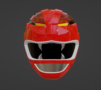 Power Rangers Wild Force Gaoranger helmet 3D print model