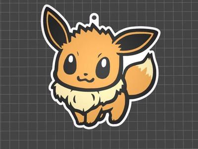 Eevee Keychain