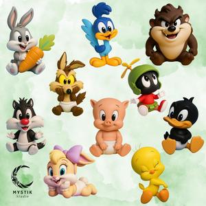 Baby Looney Tunes Collection (10 Figures) | 3D Printable Models