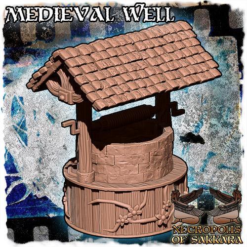 Medieval Fantasy Town Well