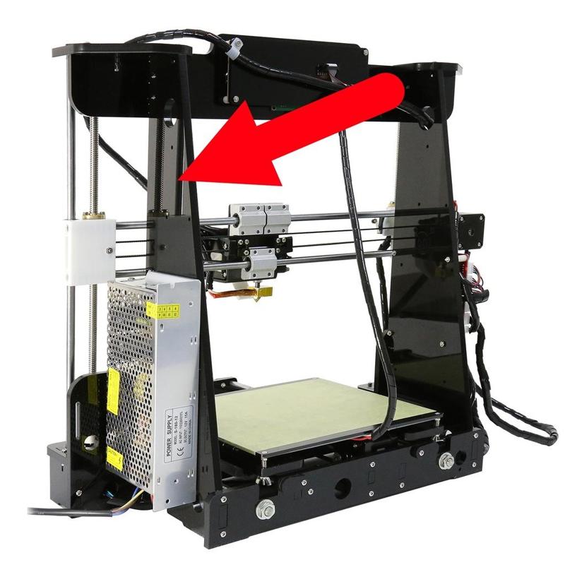 Raspberry Pi B+ 2/3 Case (+RF433 emitter) for Prusa i3 (Anet A8 / Alunar M505 / P802)