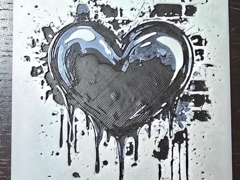 Black Heart Hueforge