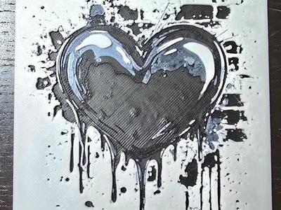 Black Heart Hueforge