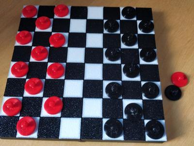 Travel Checkers V2 - Remix of the pieces