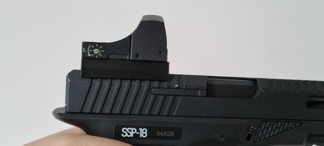 Novritsch SSP18 – Red Dot Plate