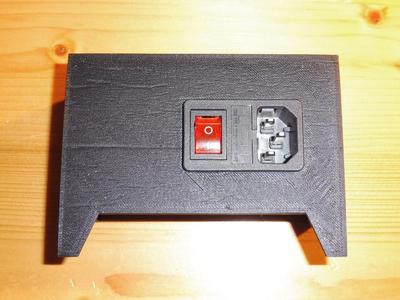 Anet A8 - Power Supply Cover with Switches - 2 versions