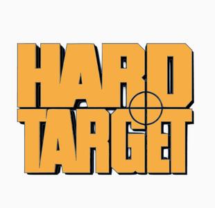 HARD TARGET Logo Display by MANIACMANCAVE3D