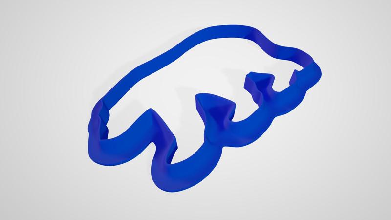 Die-cutting mold "Bear"