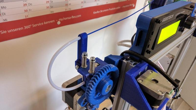 Greg's wade extruder 180 degree deflection