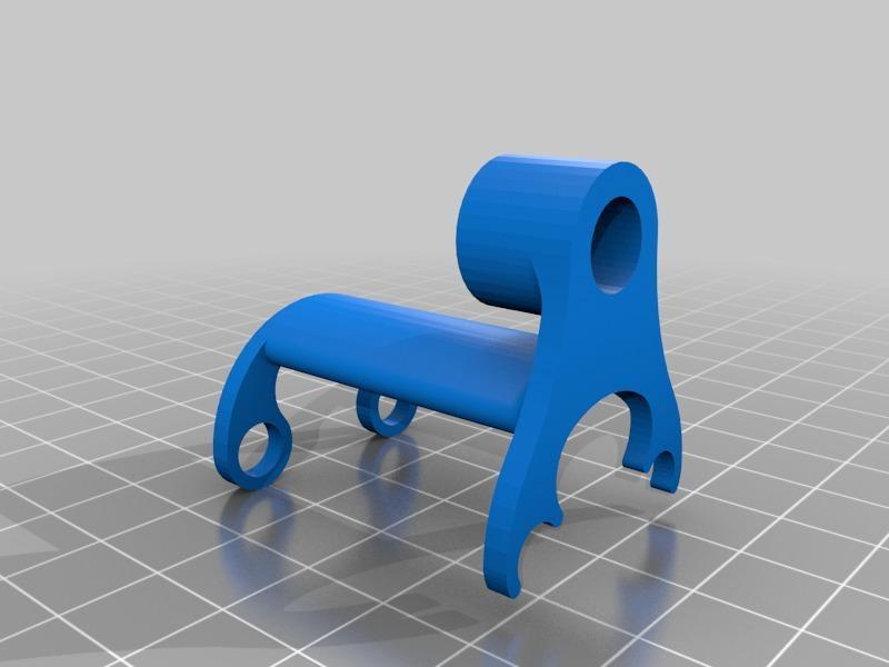 Dial gauge holder for Velleman Vertex K8400