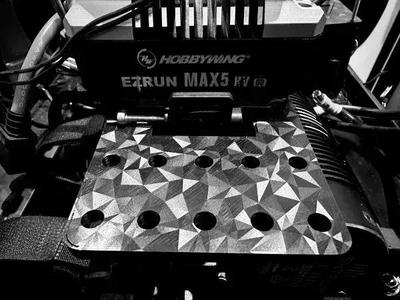LOSI DBXLE LARGE ESC EXTENTION PLATE