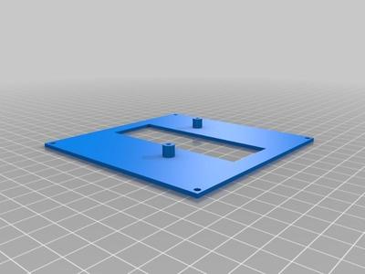 Raspberry Pi (Model B rev 2) VESA Mount (100mm)