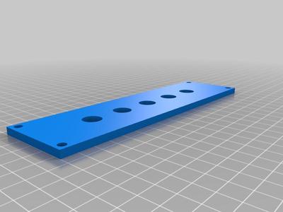 Single Din Switch Plate
