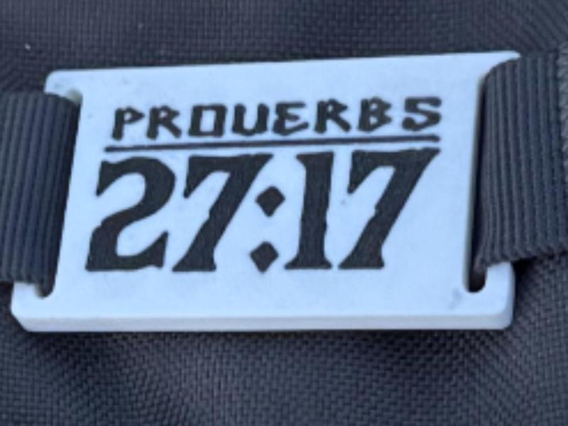 Proverbs Molle Badge