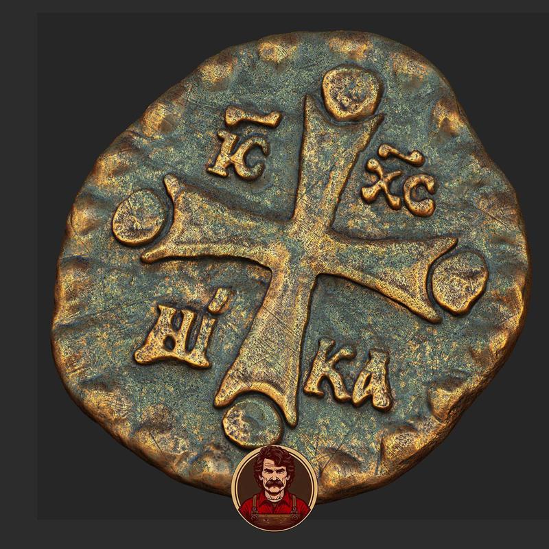 Objective Marker, bronze/gold/silver Coin