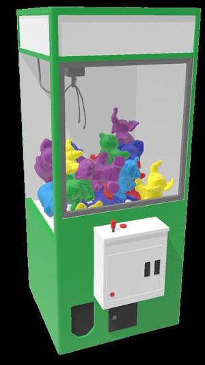 Claw Machine Model | Classic Arcade Prize-Grabbing Collectible