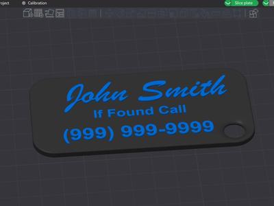 Customizable Luggage Tag