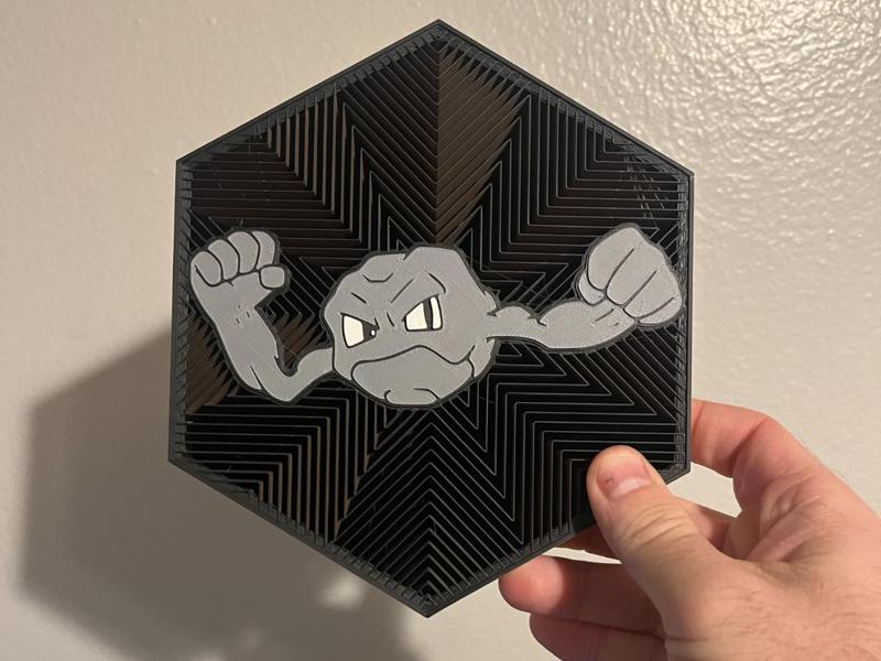 74 Geodude Hex Art