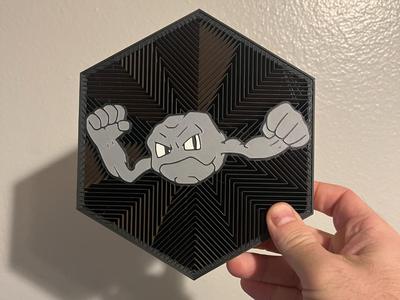 74 Geodude Hex Art