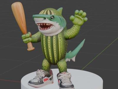 Brainrot Series | Akulini Cactusini