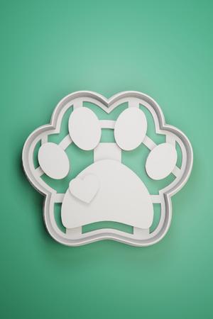 Dog with Heart - Cookie Cutter