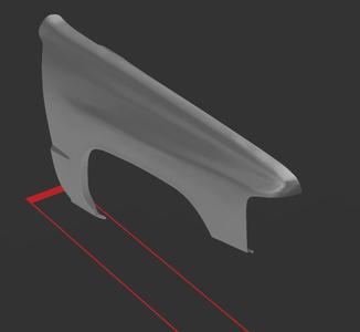Toyota Hilux Front fender 84-88