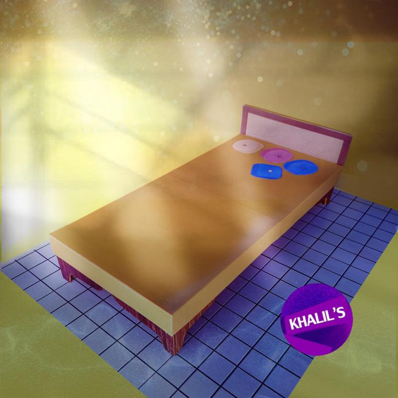 BARBIE , DREAM HOUSE 1962 , BED  , DOLL BED ,TRESSY 1960'S BED,  , DOLL FURNITURE. DOLL HOUSE