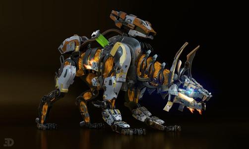 Scorcher from Horizon Zero Dawn The Frozen Wilds