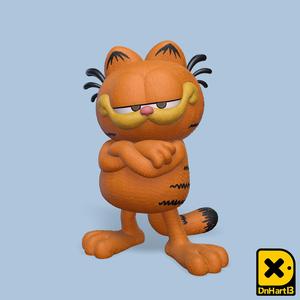 MiniPrint 009 - Garfield pose 1