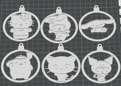 Sanrio Christmas ornament