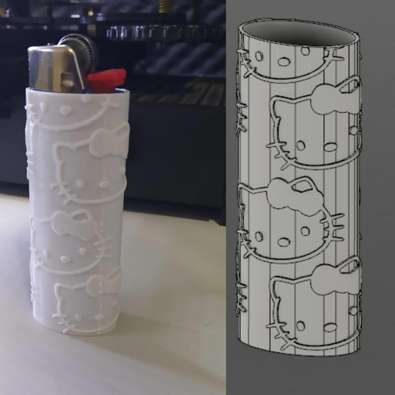 BIC case hello kitty