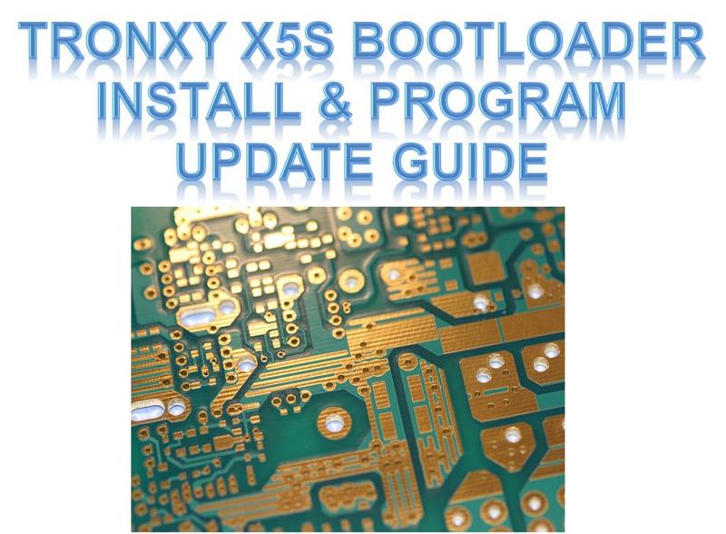 Tronxy BootLoader Install & Software Update Guide