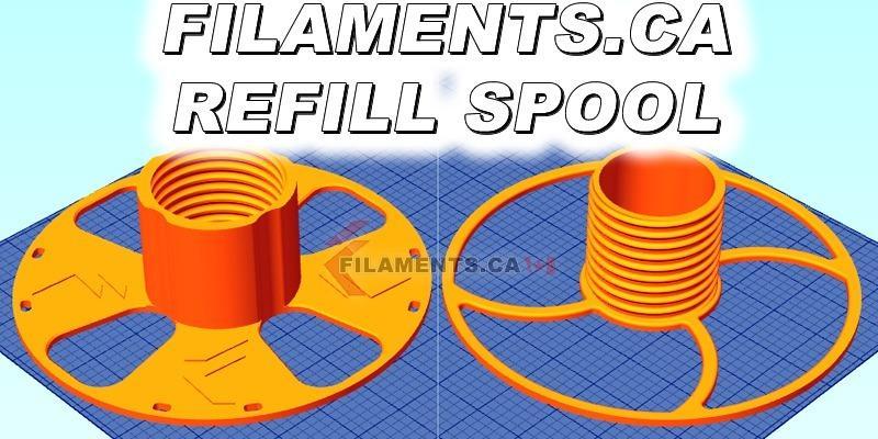 Filaments.ca EconoFil™ Refill Coils 1KG Master Spool