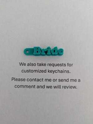 Bride Keychain