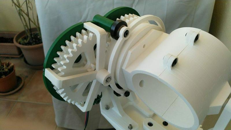 Nema17 Reduction Gear 1:256 Rolling Tray