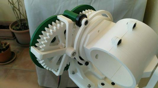 Nema17 Reduction Gear 1:256 Rolling Tray