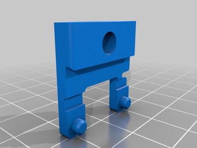 Inline PCB Endstop Mount for 20 mm Extrusion