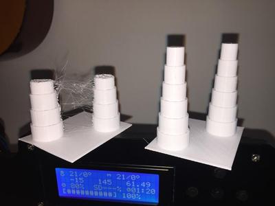 Stringing vs Heat test tower (Remix)