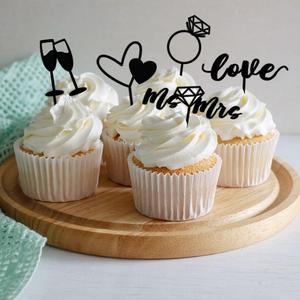 Cake Topper Adorno Torta Muffins - Boda Casamiento wedding - MR MRS