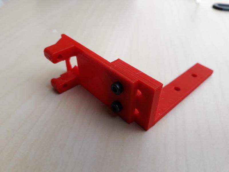 Adjustable BLTOUCH/3DTOUCH support for Anycubic I3 Prusa