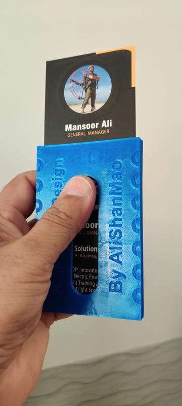 Hold my business Cards