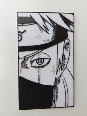 Kakashi Magnetic Wall Art From Naruto