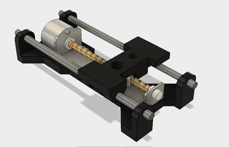 CD ROM stepper motor holder for CNC (cnc için mini step motor tutucu)