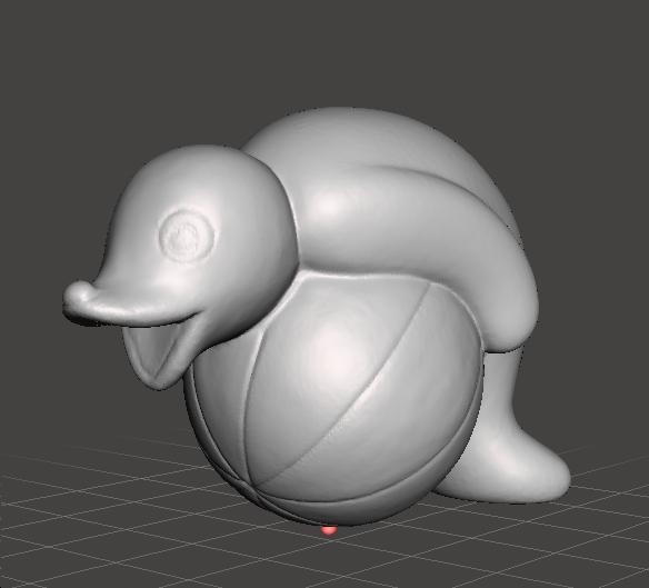 PINGU ROBBY THE SEAL WITH BALL PVC FIGURE MODEL TOY GASHAPON