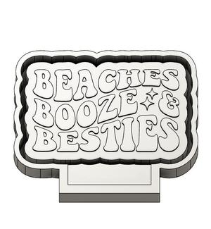 Beaches Booze & Besties Freshie STL