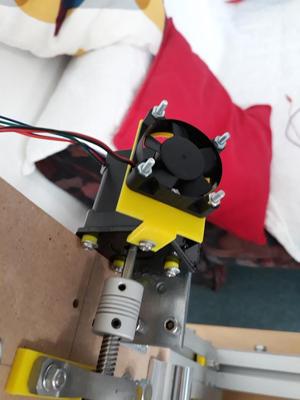 40mm cooling fan mount for Nema 17 motor